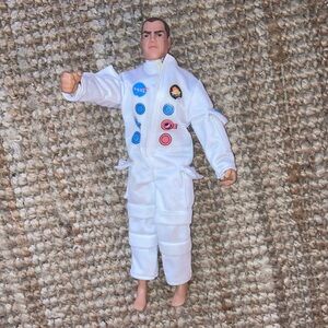 🔫🌒 1992 GI JOE ASTRONAUT NASA 11” action figure / doll Hasbro HTF 👩‍🚀🚀